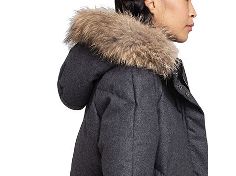 外貿女裝品牌羽絨服定制