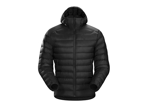 定制男士輕薄款保暖連帽羽絨服廠家