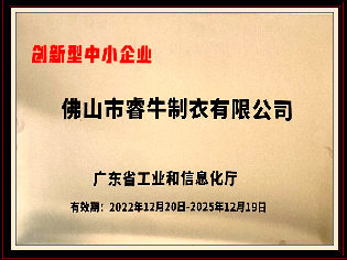 創(chuàng)新型中小企業(yè)證書(shū)